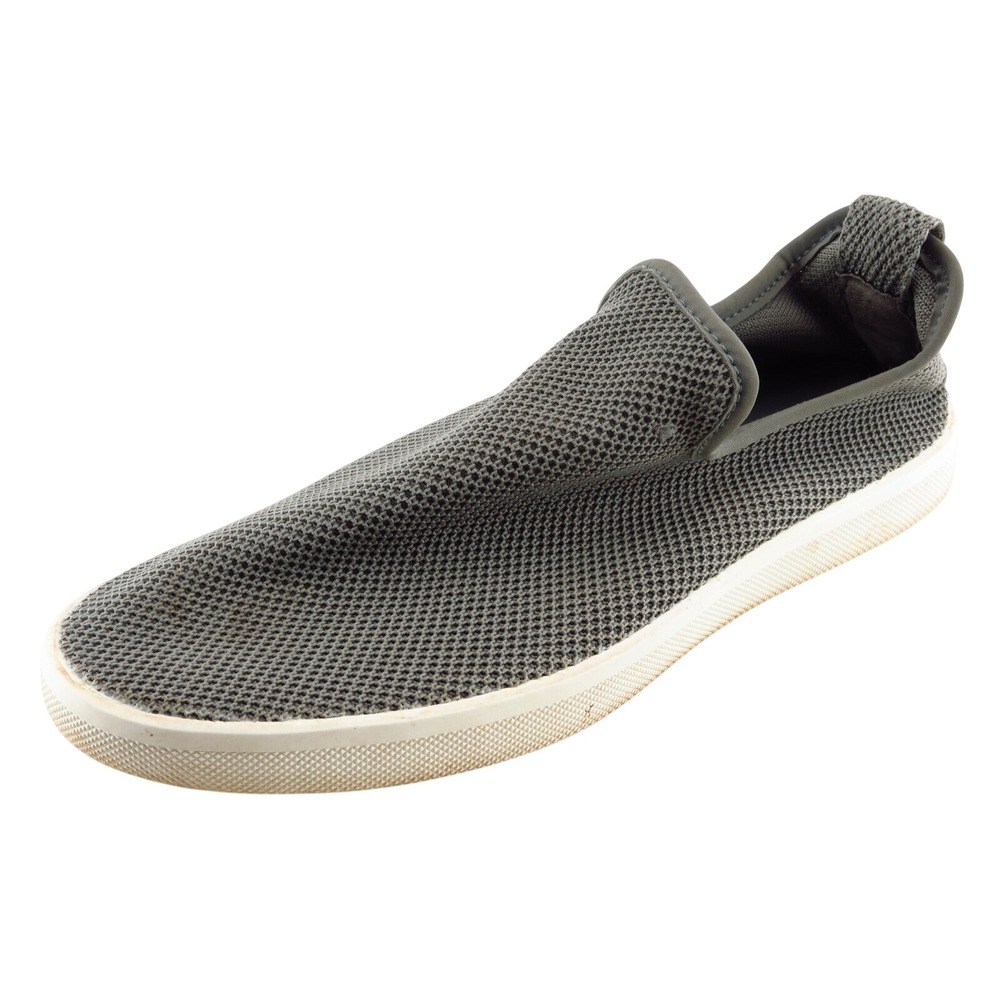 Goodfellow Mens Loafer Shoes Size 7 Gray Fabric Slip On Lightweight Casual